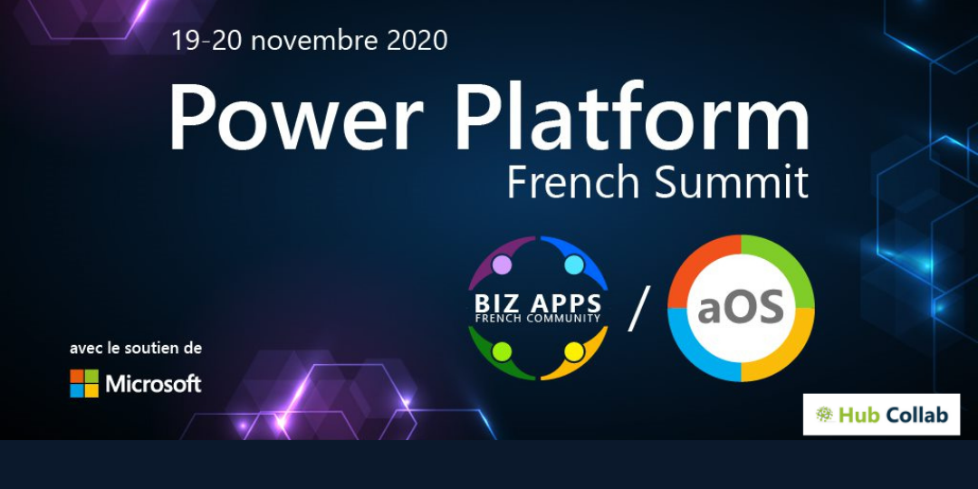 Hub Collab participe à la première édition du Power Platform French Summit 100% digitale
