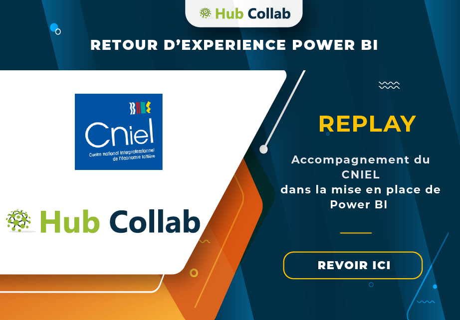 Replay – Comment Hub Collab a accompagné le CNIEL dans la mise en place de Power BI